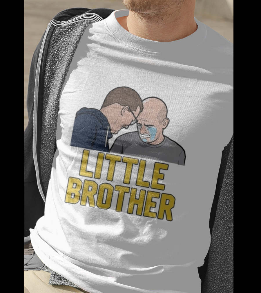 Michigan Wolverines Uconn Huskies Little Brother Crying Dusty May Dan Hurley T-Shirt