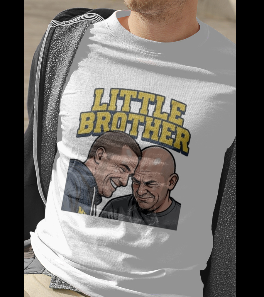 Michigan Wolverines Vs Uconn Huskies Little Brother Dusty May Dan Hurley T-Shirt