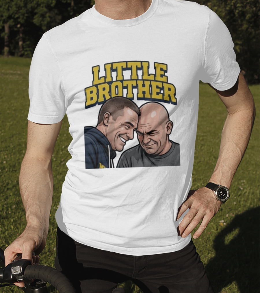 Michigan Wolverines Vs Uconn Huskies Little Brother Dusty May Dan Hurley T-Shirt