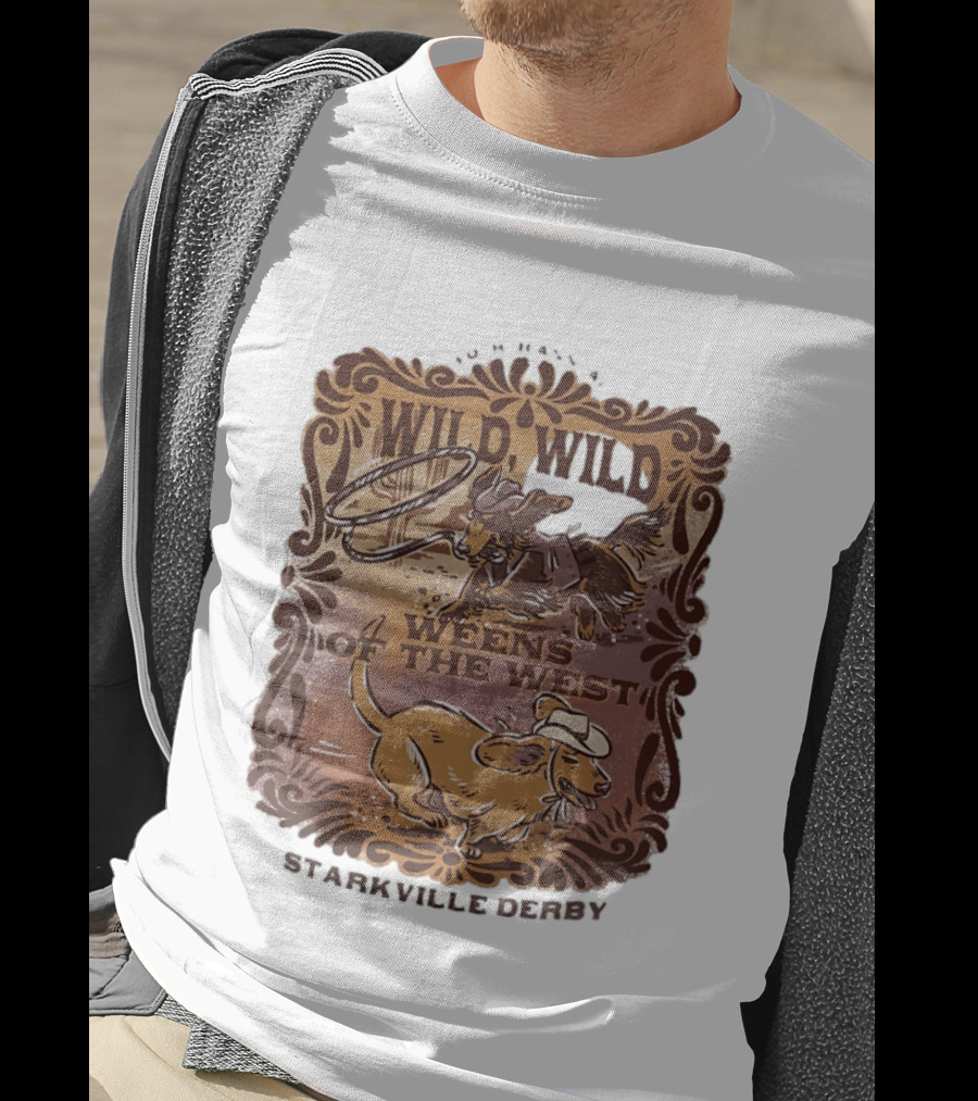 Starkville Derby Fourth Annual Wild Wild Weens Of The West 2026 T-Shirt