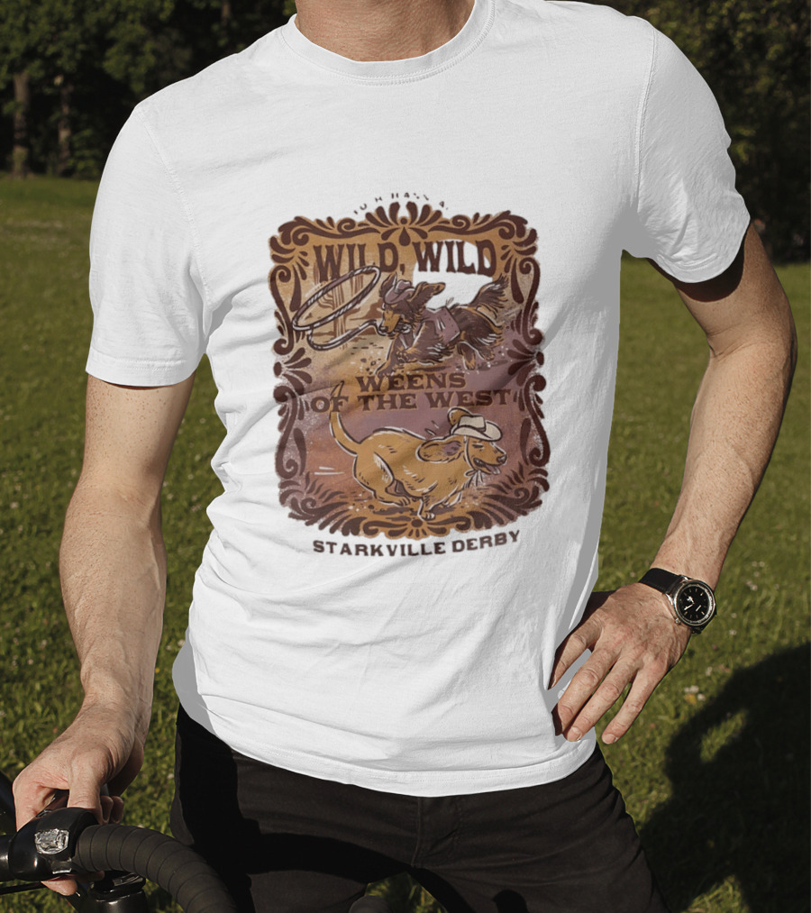 Starkville Derby Fourth Annual Wild Wild Weens Of The West 2026 T-Shirt