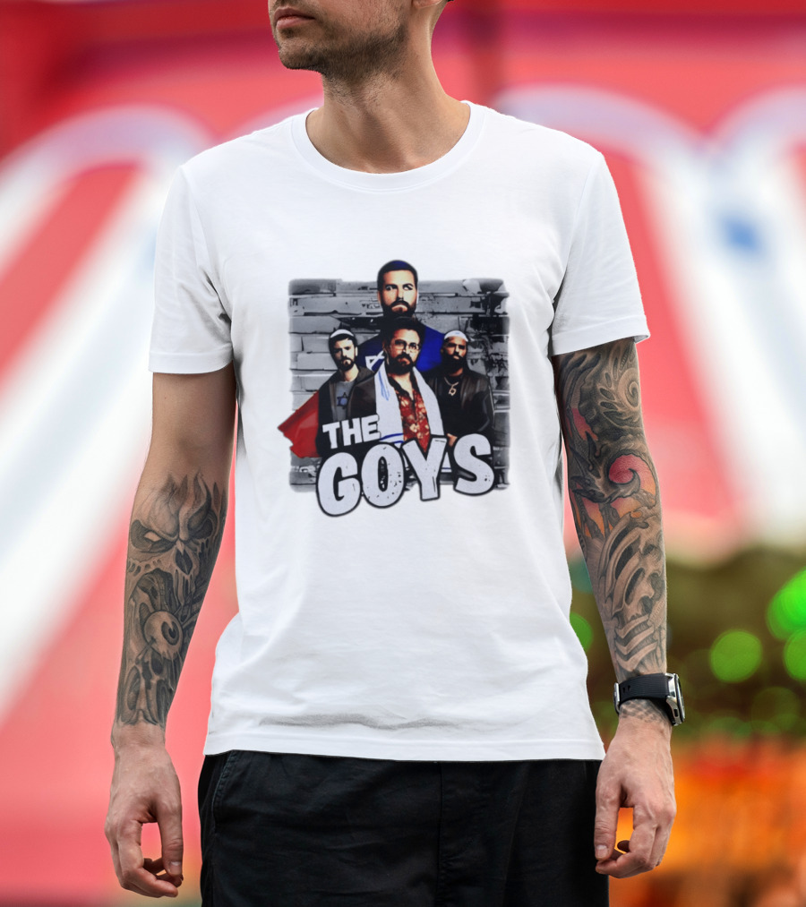 The Goys Jewish Superhero Team T-Shirt