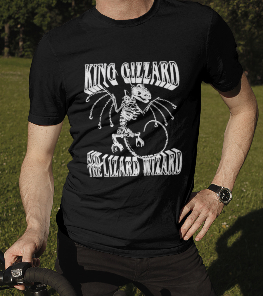 King Gizzard New Petro Dragon King Lizard Wizard T-Shirt