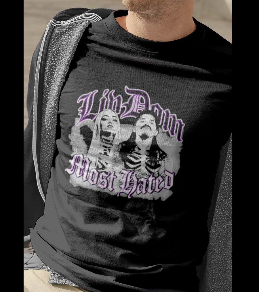 LivDom Most Hated Liv Morgan Dirty Dom Skeleton Tattoos T-Shirt