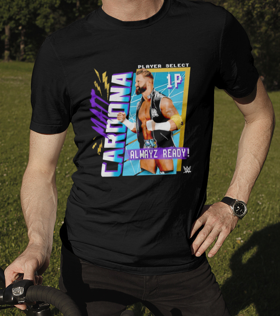 Matt Cardona Player Select 1P Alwayz Ready WWE T-Shirt