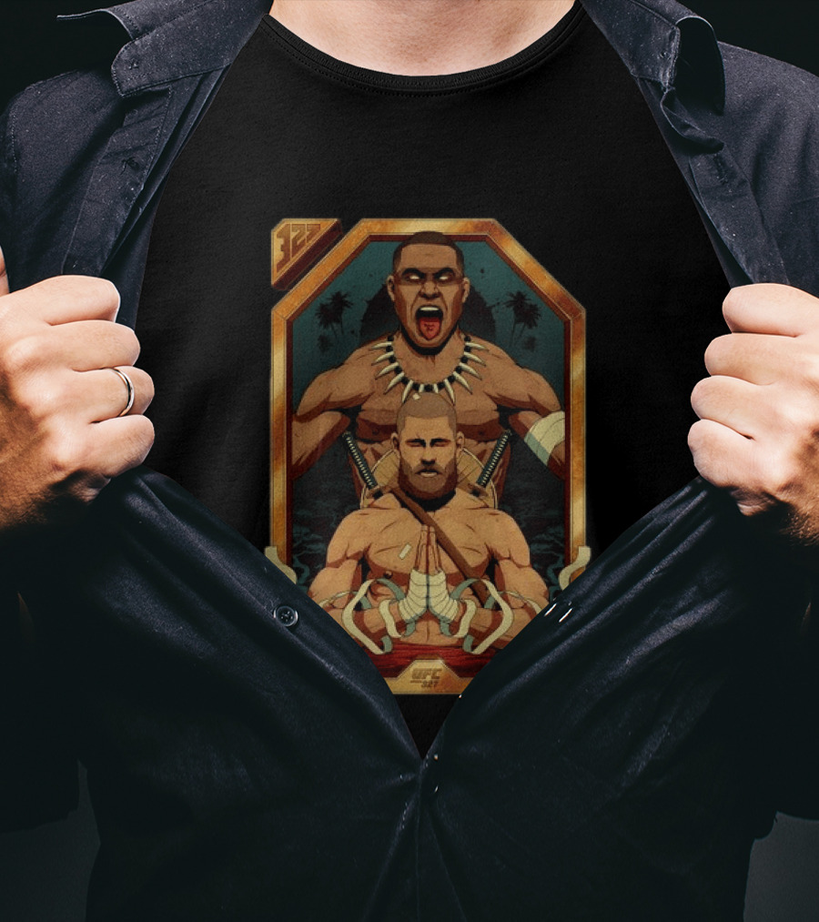 UFC 327 Miami Prochazka Vs Ulberg Artist Series 2026 Vintage Fight T-Shirt