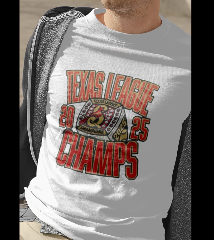 Texas League Champions 2025 Ring T-Shirt