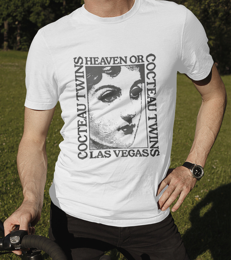 Cocteau Twins Heaven Or Las Vegas Album Cover Art Face T-Shirt
