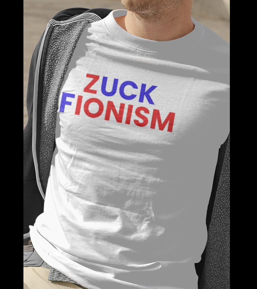 F*** Zuck Fionism Blue Red T-Shirt