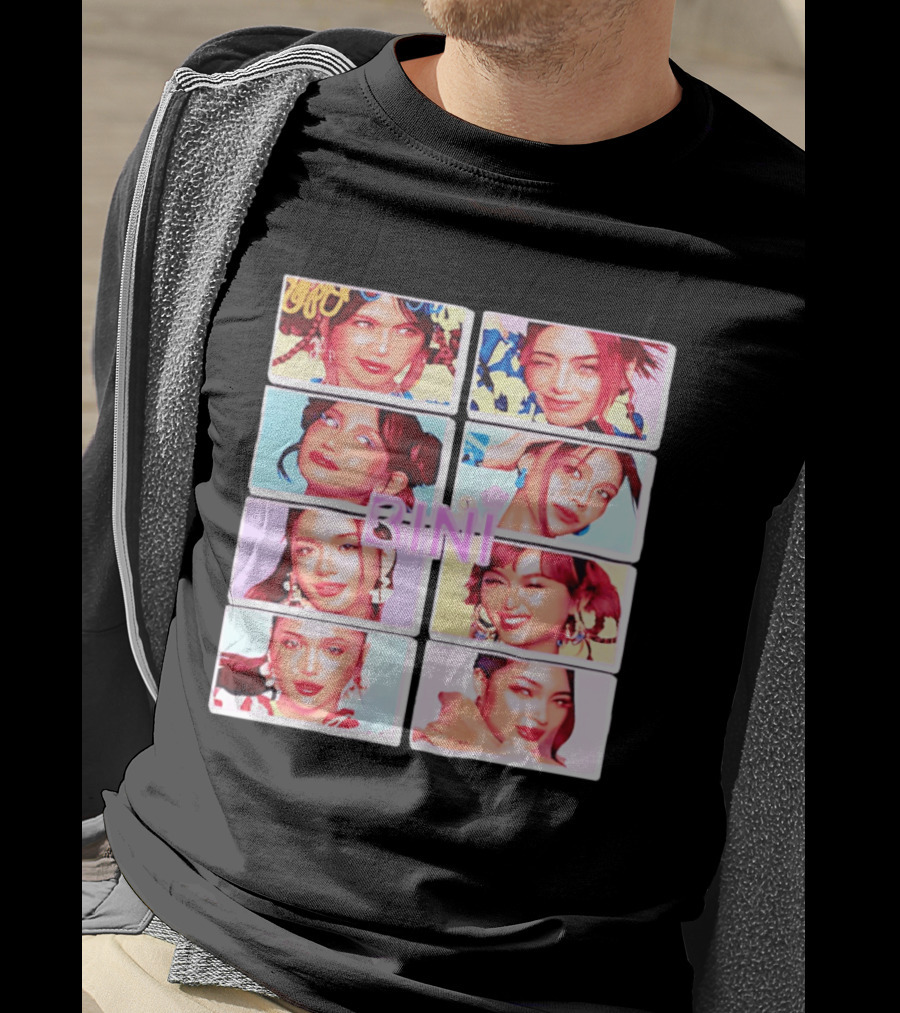 BINI Grid Style P Pop Group Philippines T-Shirt