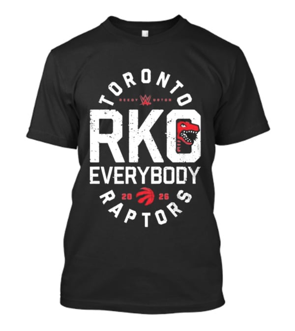 Toronto Raptors RKO Everybody Randy Orton 2026 Collaboration T-Shirt