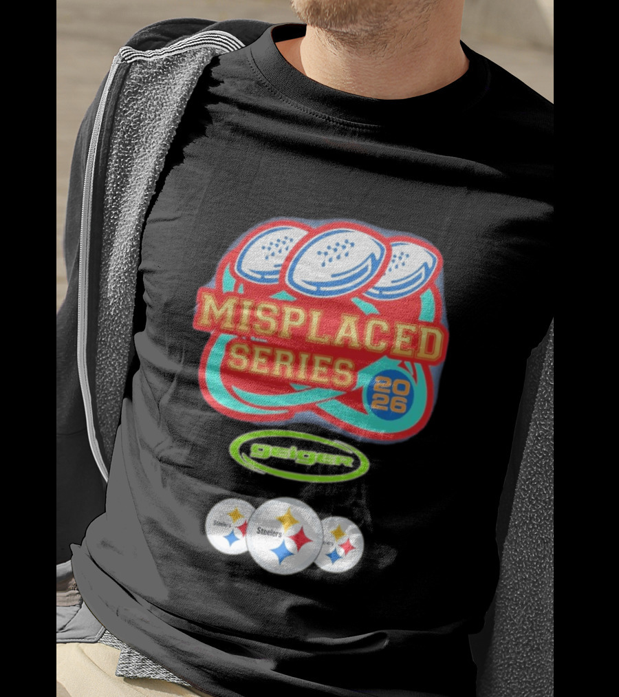 Steelers Misplaced Series 2026 Geiger T-Shirt