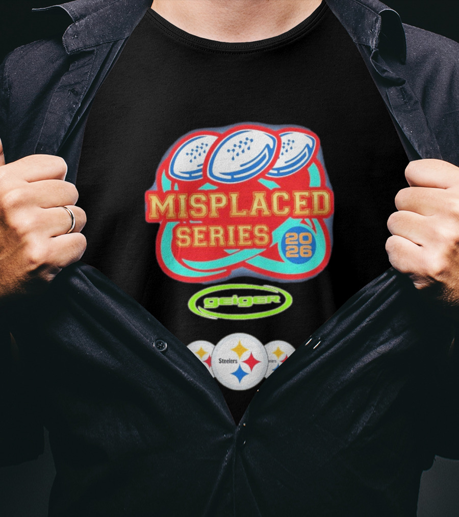 Steelers Misplaced Series 2026 Geiger T-Shirt