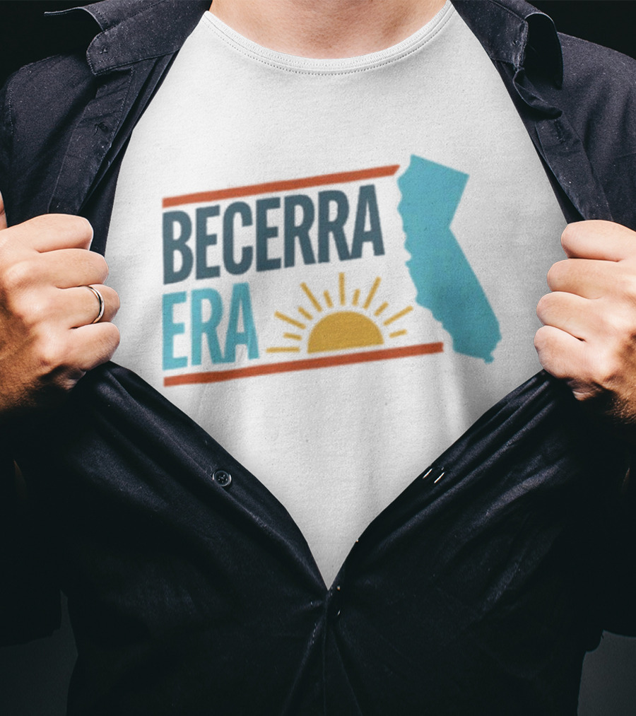 Becerra Era California 2026 Governor Campaign Sun State T-Shirt