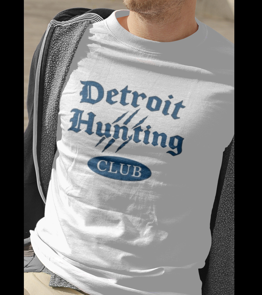 Detroit Hunting Club Scratch Marks T-Shirt
