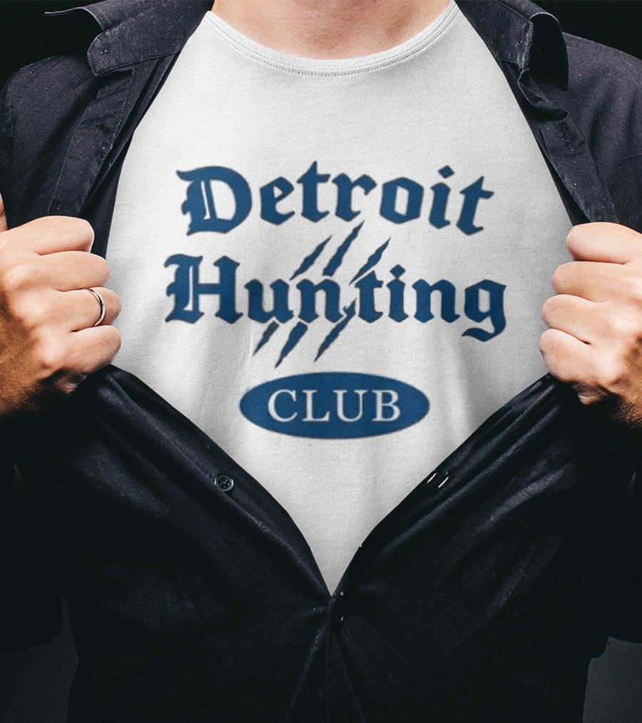 Detroit Hunting Club Scratch Marks T-Shirt