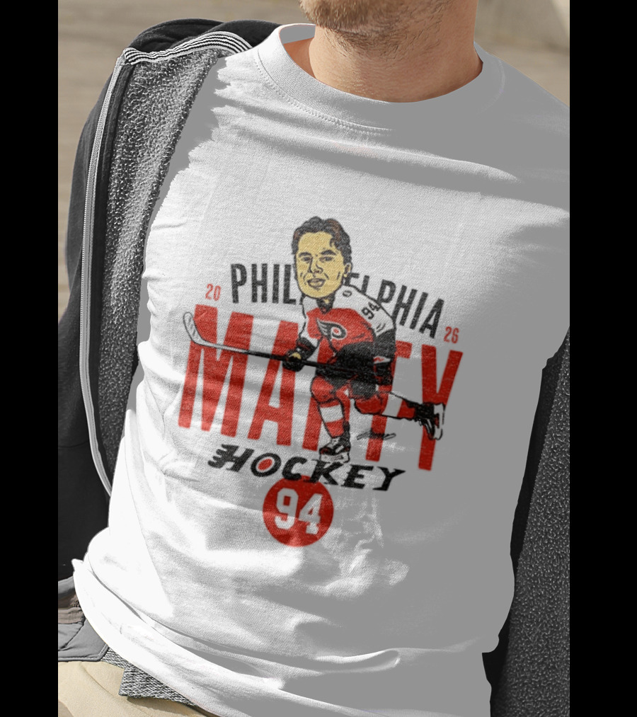 Philadelphia Hockey Porter Martone 94 NHL T-Shirt