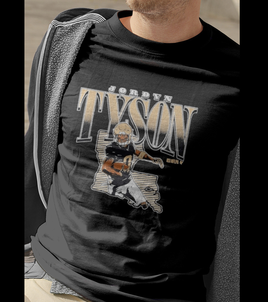 Jordyn Tyson NFLPA Football Star T-Shirt