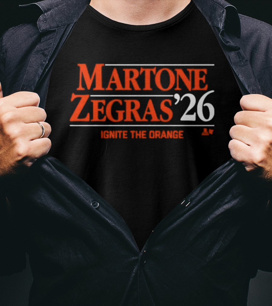 Martone Zegras '26 Make The Change Red T-Shirt