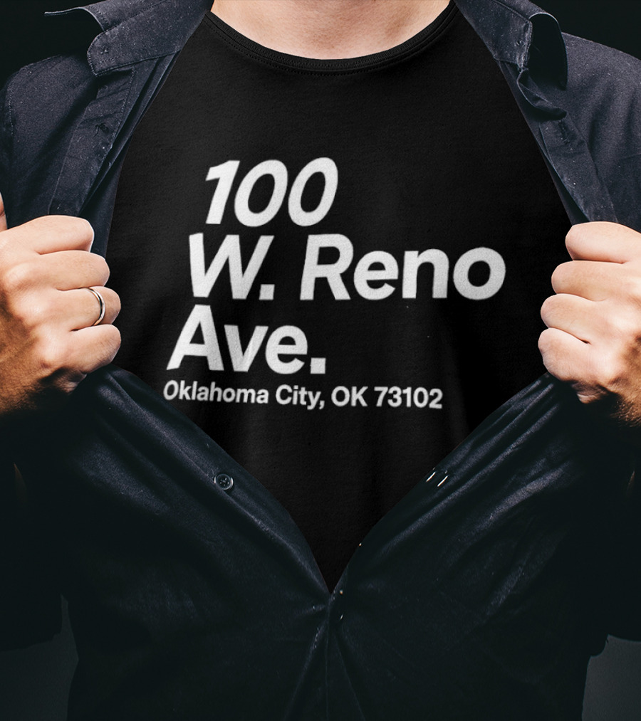 Oklahoma City Thunder Loud City 100 W Reno Ave Oklahoma City OK 73102 T-Shirt