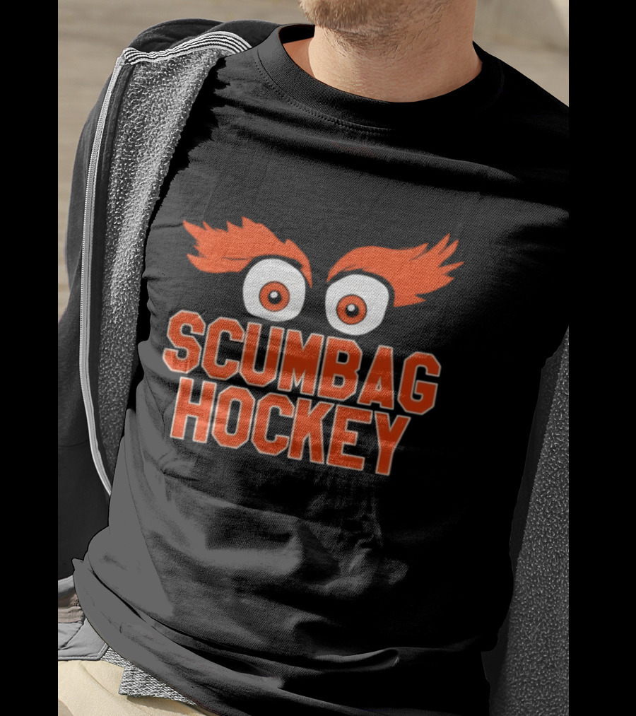 Scumbag Hockey Gritty Philadelphia Flyers NHL Fan T-Shirt