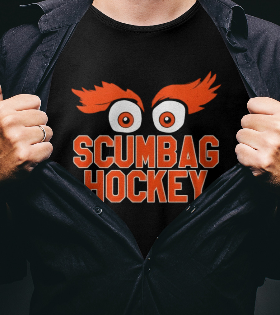 Scumbag Hockey Gritty Philadelphia Flyers NHL Fan T-Shirt