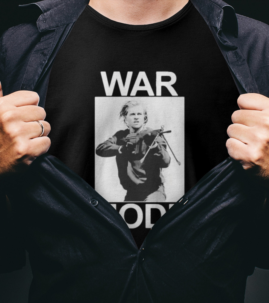 Val Kilmer War Mode Action Stance T-Shirt
