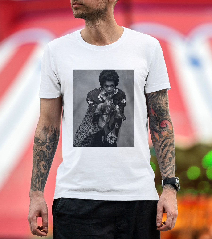 Denim Tears Ms. Lauryn Hill Iconic Style Photo T-Shirt