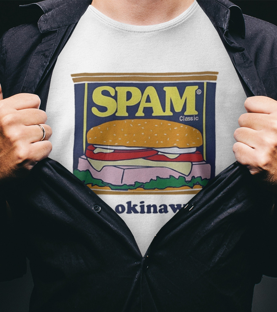 Hamburger Spam Classic In Okinawa T-Shirt