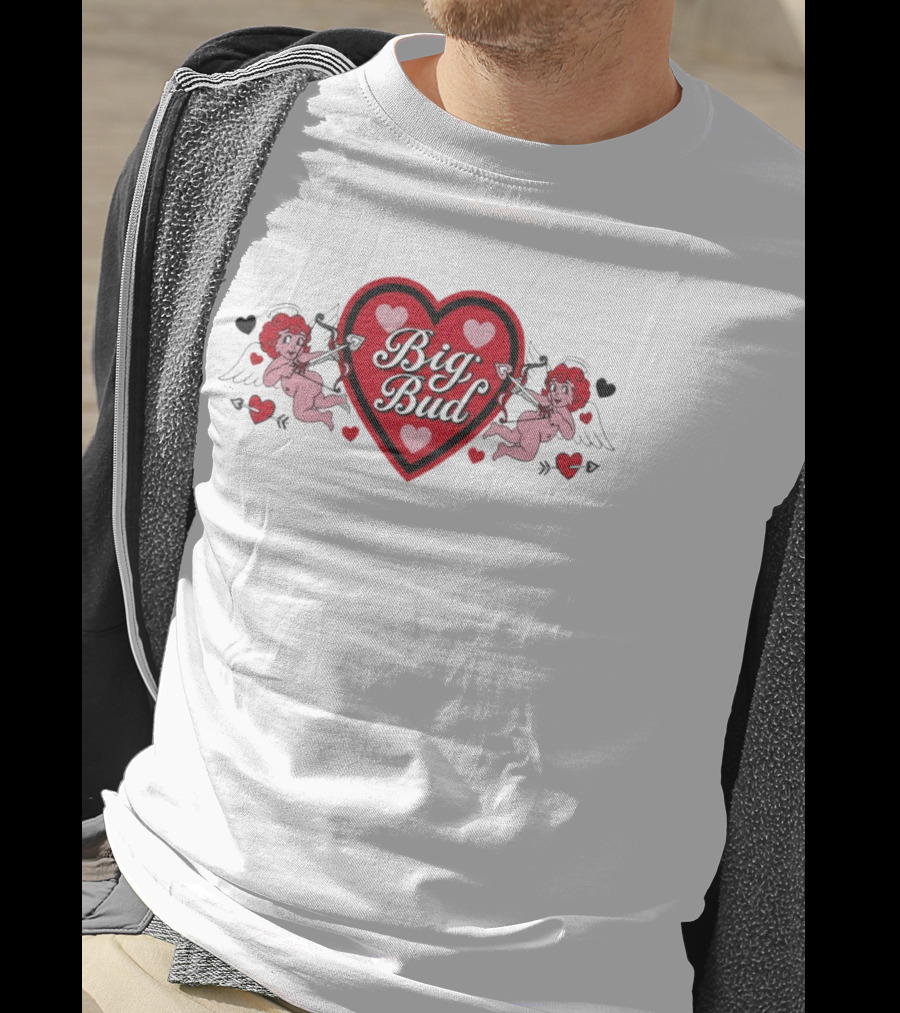 Big Bud Cupid Heart Love T-Shirt
