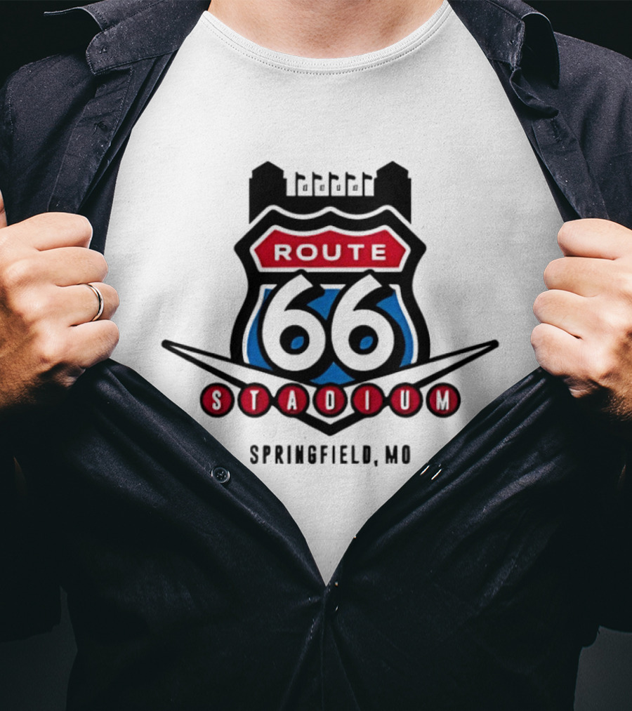 Route 66 Stadium Springfield MO T-Shirt