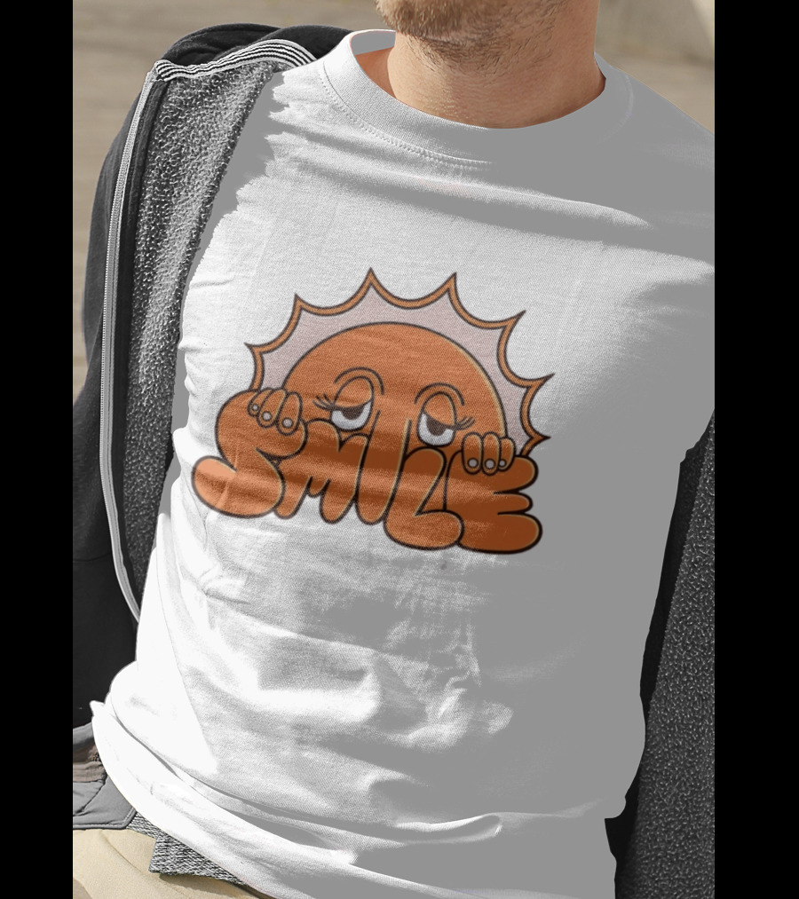 Smile Big Bud Press 5th Anniversary Sun T-Shirt