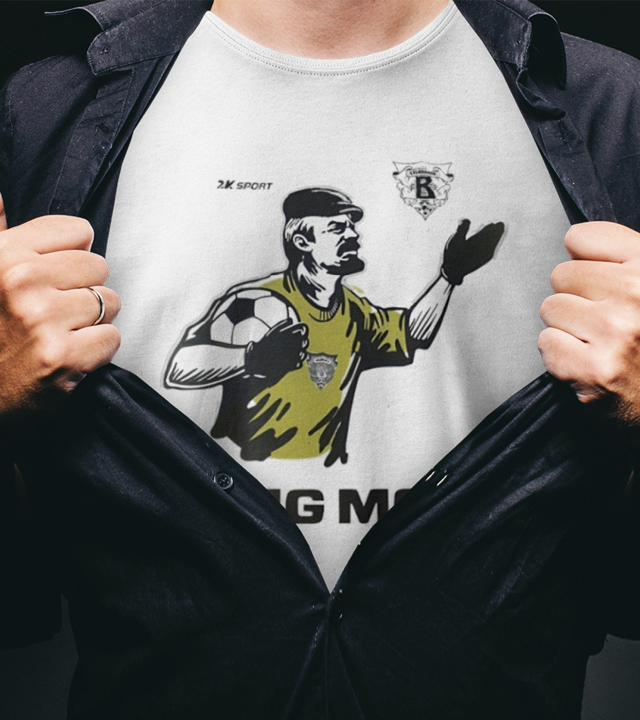 Vladimir Lenin 2K Sport DMG Mori Soccer Ulyanovsk T-Shirt