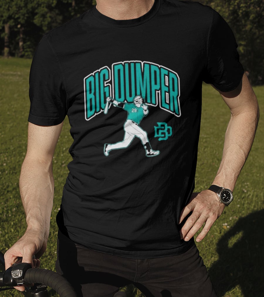 Big Dumper Baseball Player 29 Moonshot T-Shirt