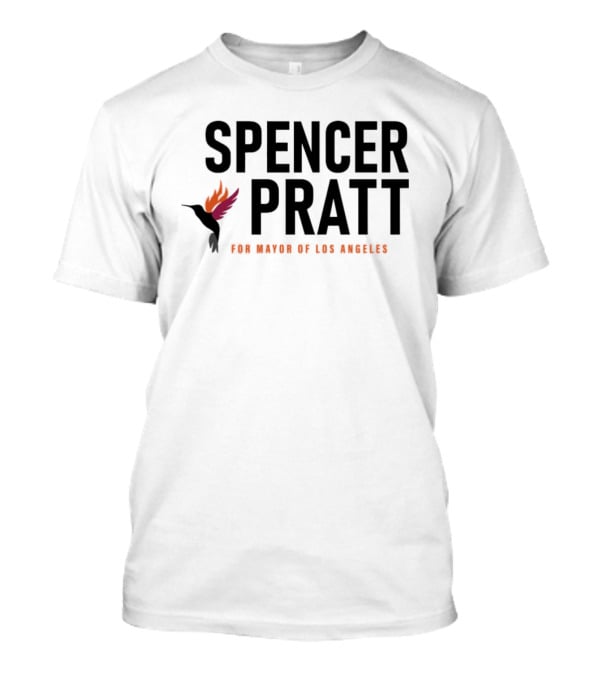 Spencer Pratt For Mayor Of Los Angeles Hummingbird T-Shirt