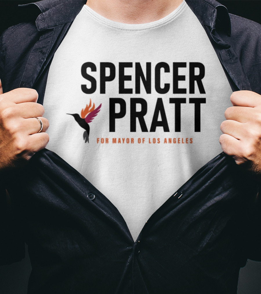 Spencer Pratt For Mayor Of Los Angeles Hummingbird T-Shirt