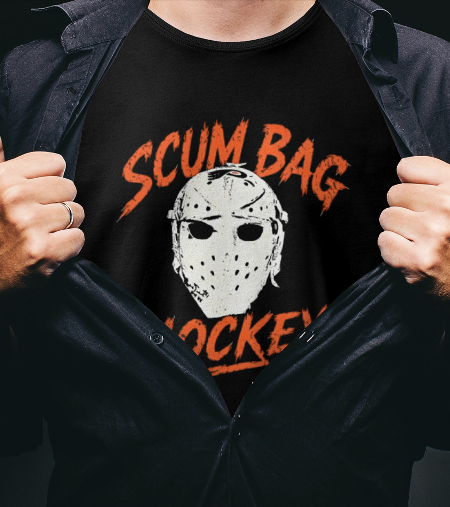 Scum Bag Hockey Jason Voorhees Mask Horror T-Shirt