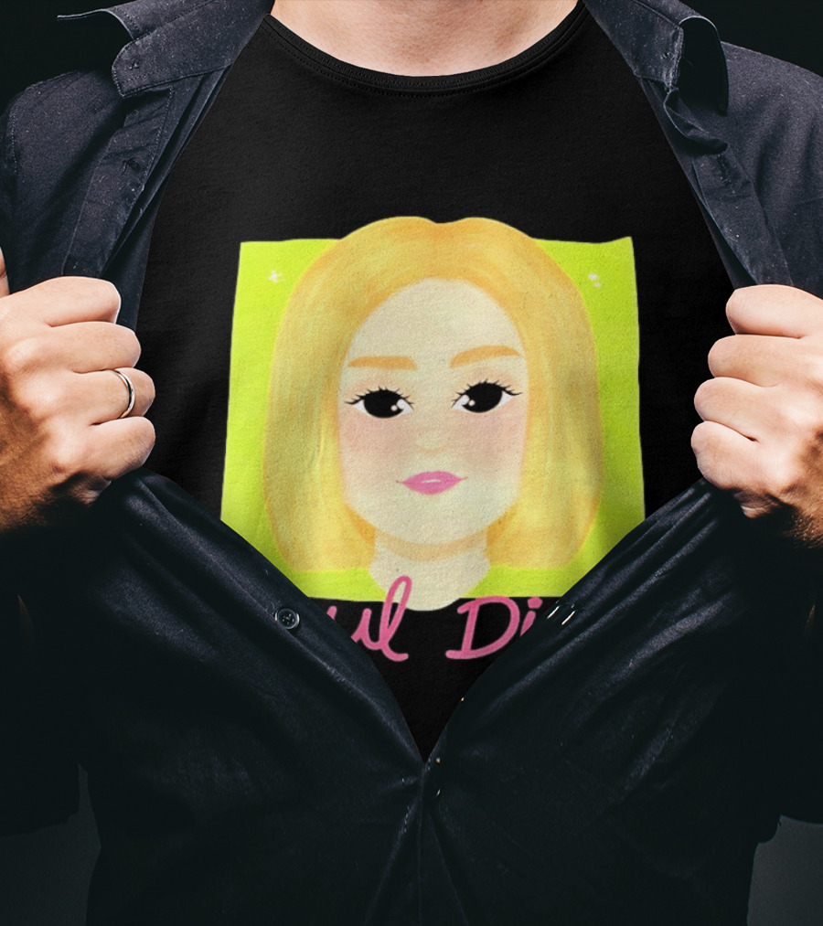 Soul Diva Blonde Cartoon T-Shirt