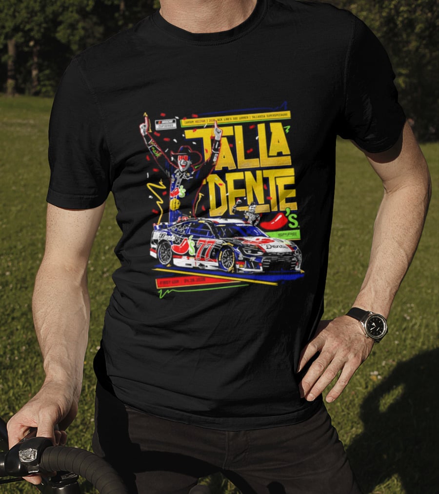 Carson Hocevar Talladega Superspeedway Victory Celebration $77 Jack Link's NASCAR Cup Series T-Shirt