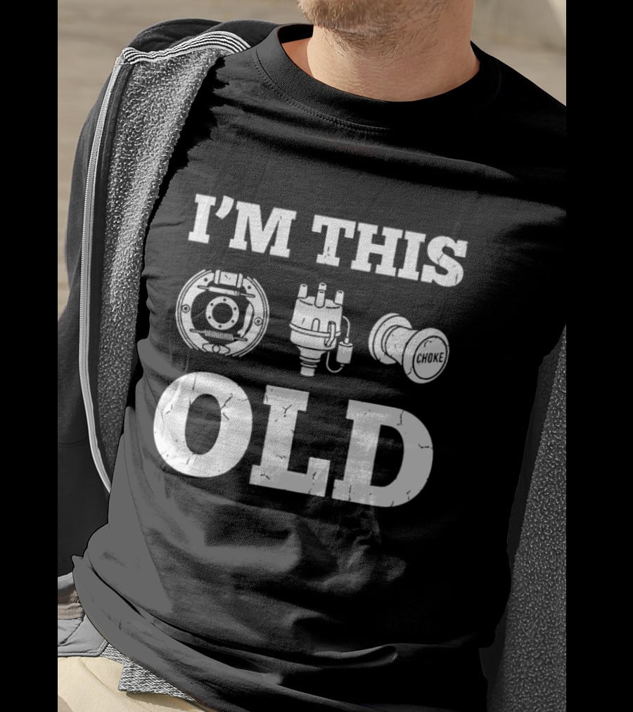 I'm This Old Cassette Tape Spark Plug Yo Yo T-Shirt