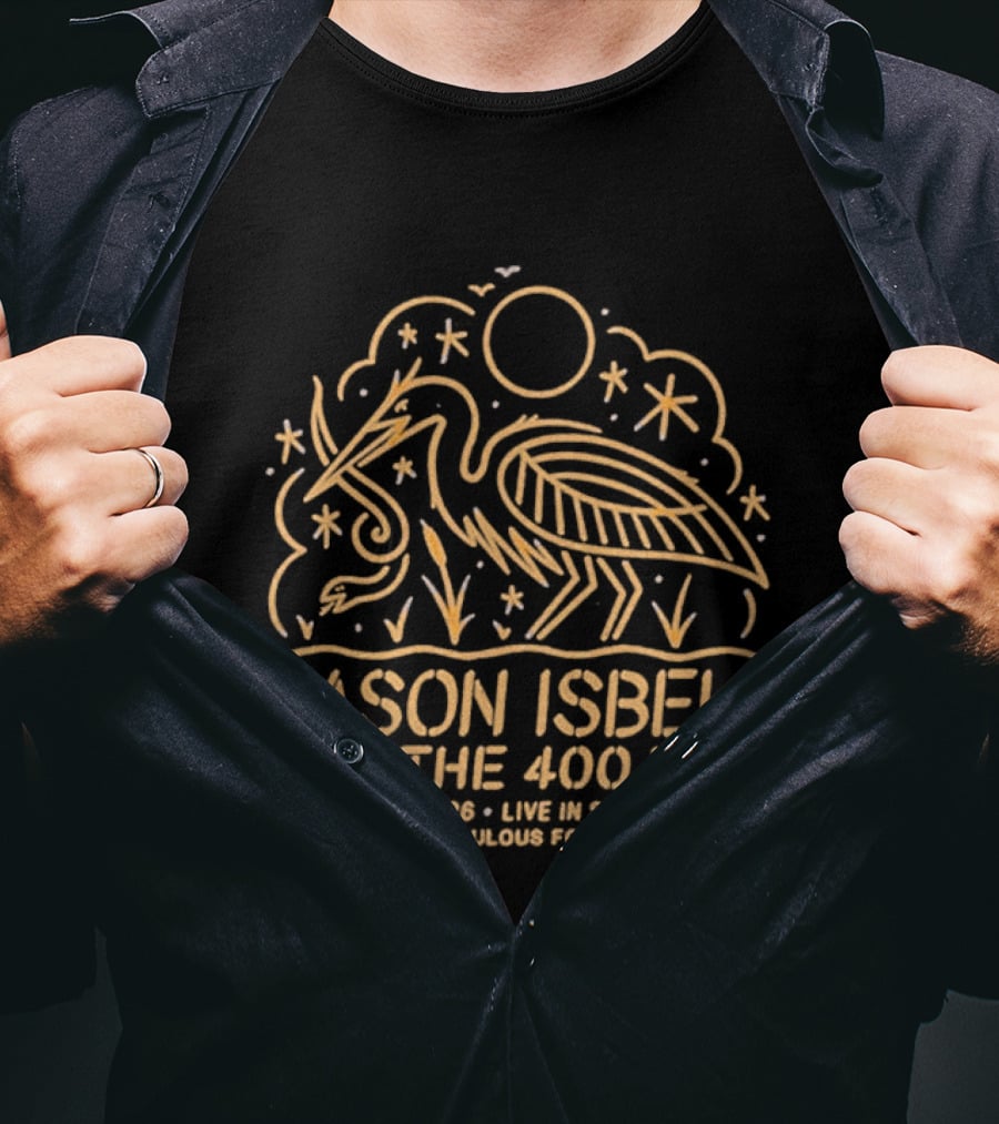 Jason Isbell And The 400 Unit Live St. Louis MO Apr 29 2026 The Pageant Event Tour T-Shirt