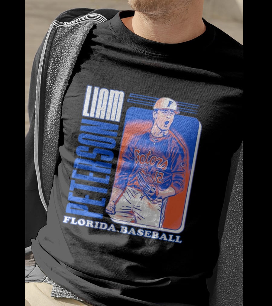 Liam Peterson Florida Gators Baseball Player T-Shirt