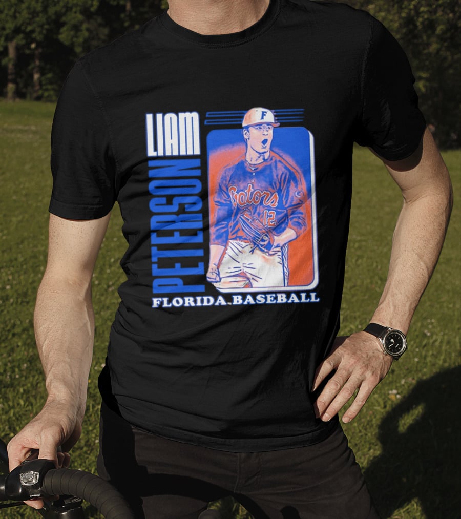 Liam Peterson Florida Gators Baseball Player T-Shirt