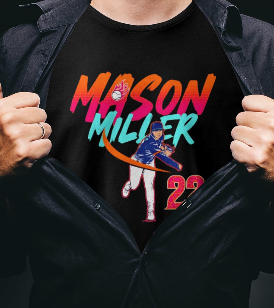 Mason Miller 22 San Diego Padres MLB City Edition 2026 Baseball Pitcher T-Shirt