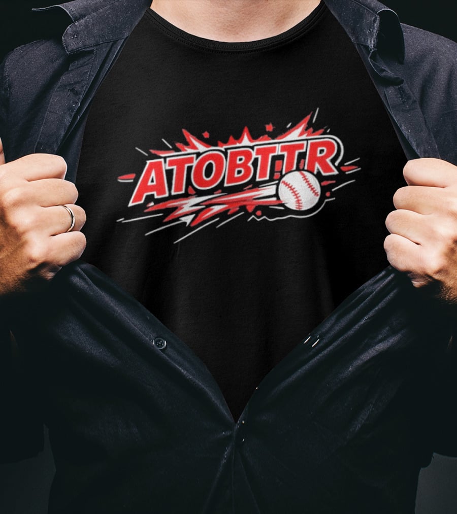 Greg Luther ATOBTTR Baseball Explosion T-Shirt