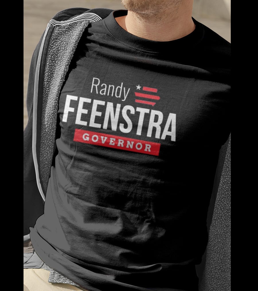 Randy Feenstra Governor Campaign Star Stripes T-Shirt