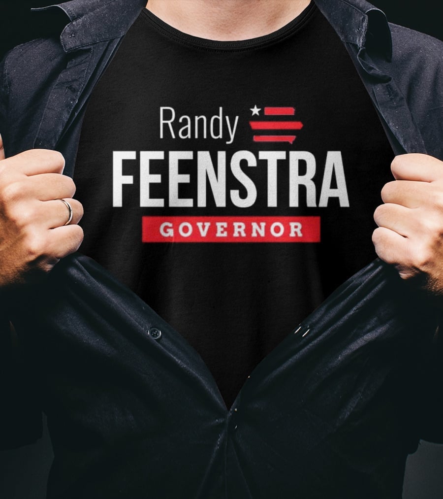 Randy Feenstra Governor Campaign Star Stripes T-Shirt