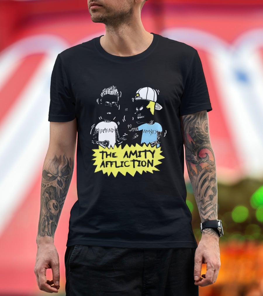 The Amity Affliction Beavis Butt Head T-Shirt