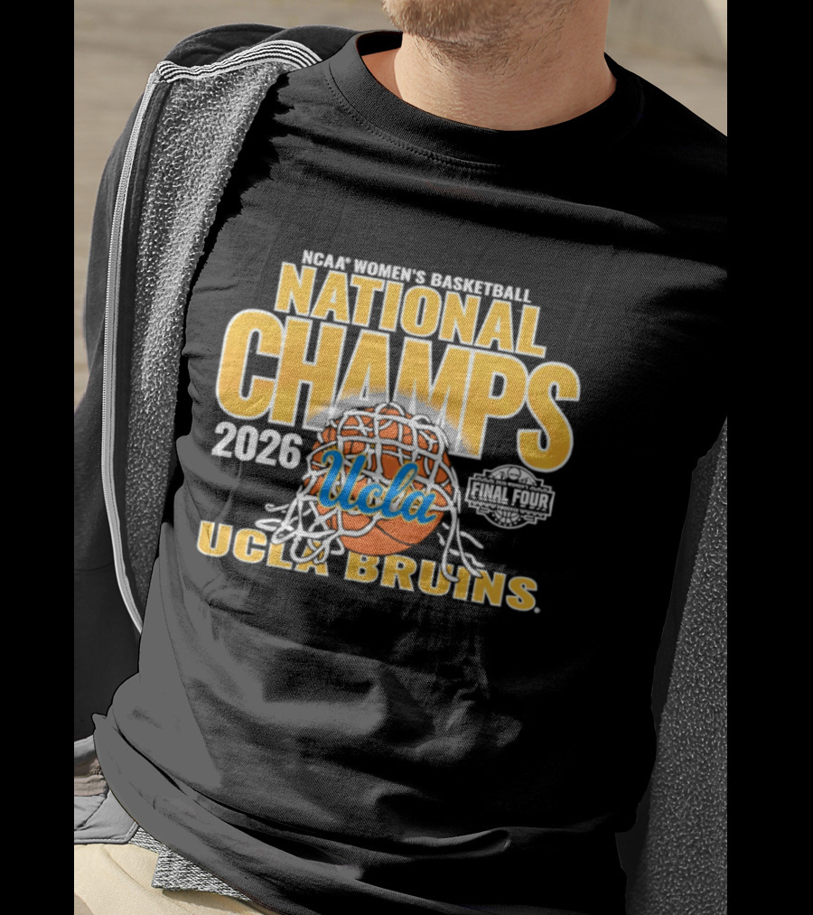 UCLA Bruins 2026 National Champs Women's Basketball T-Shirt