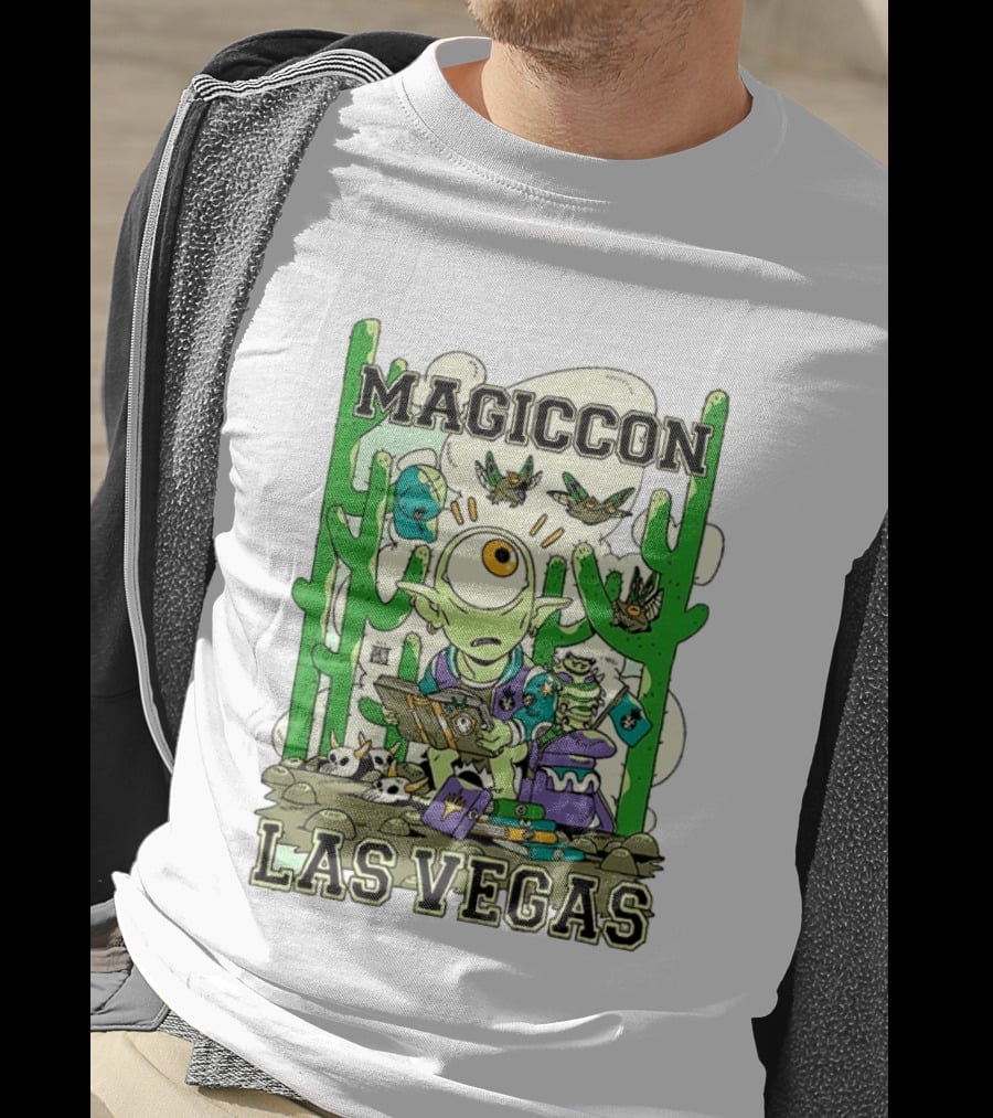 Magiccon Las Vegas One Eyed Alien Cactus Adventure T-Shirt